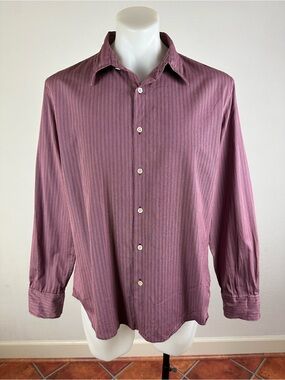 John Varvatos Micro-Striped Button-Down Shirt